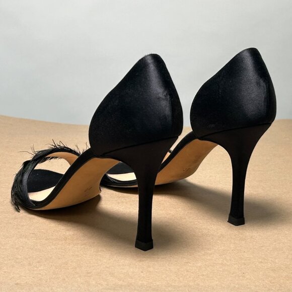 Rare Vintage Manolo Blahnik black high heels - Picture 3 of 6